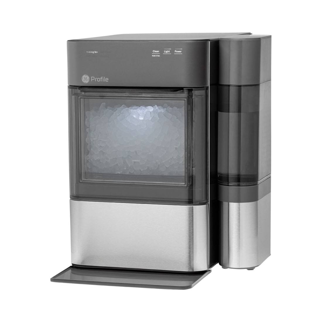 GE Profile Opal 2.0 Stainless Steel Nugget Ice Maker with Side Tank
